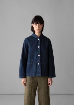 Hal Denim Workwear Jacket | Indigo -Falke Store WJKQW02 3
