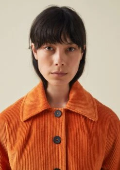 Organic Cord Swingy Jacket | Auburn -Falke Store WJKTW06 10