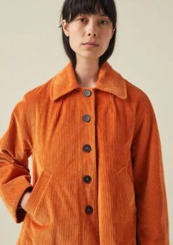 Organic Cord Swingy Jacket | Auburn -Falke Store WJKTW06 9