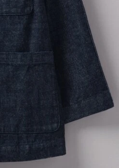 Japanese Denim Chore Jacket | Indigo -Falke Store WJKUS02 6