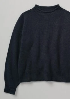 Wool Cashmere Mariner Sweater | Dark Navy 13 Wool Cashmere Mariner Sweater | Dark Navy -Falke Store WKNSW19 5
