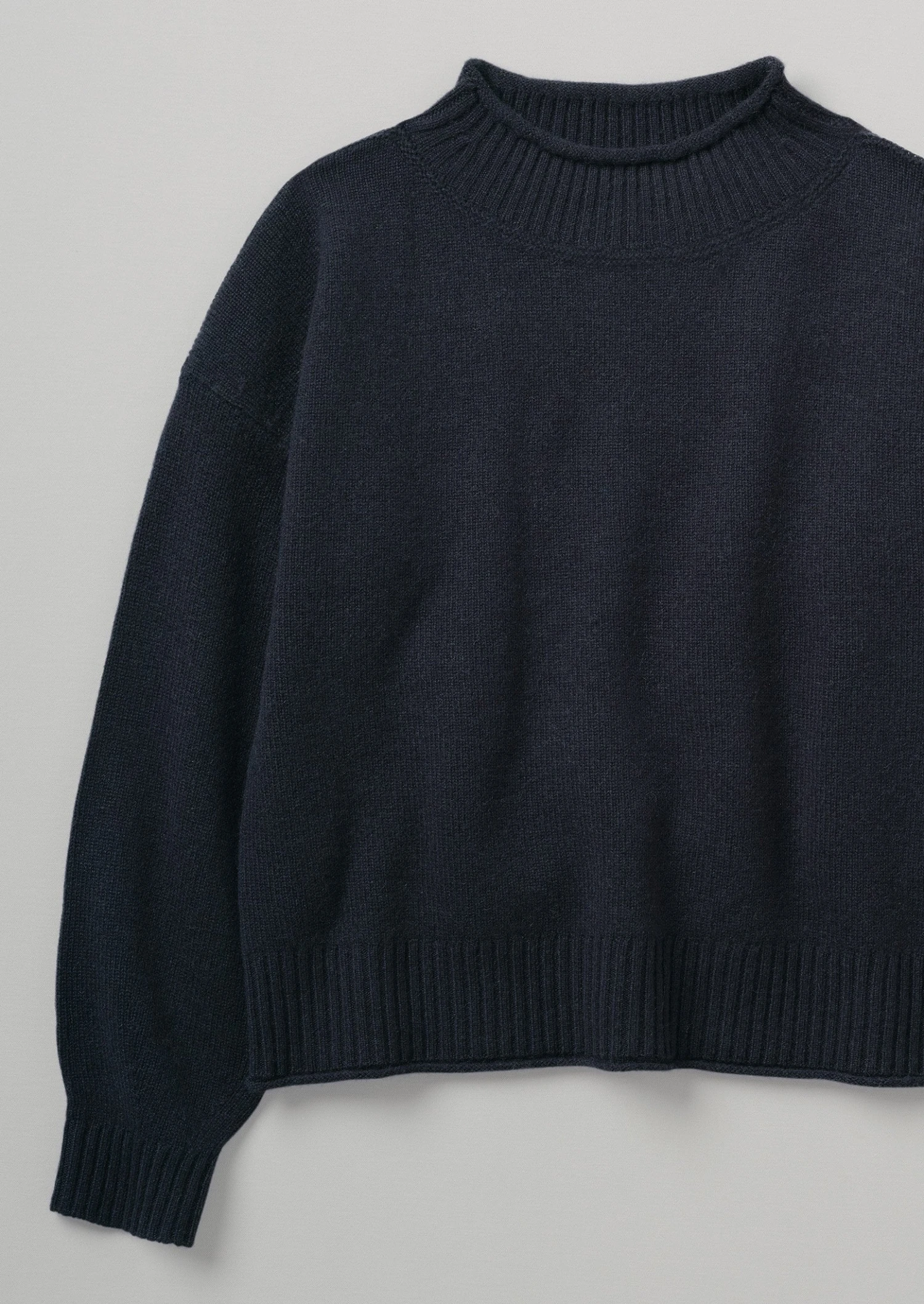 Wool Cashmere Mariner Sweater | Dark Navy 8 Wool Cashmere Mariner Sweater | Dark Navy - Image 6