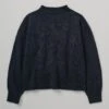 Wool Cashmere Mariner Sweater | Dark Navy -Falke Store WKNSW19 darknavy