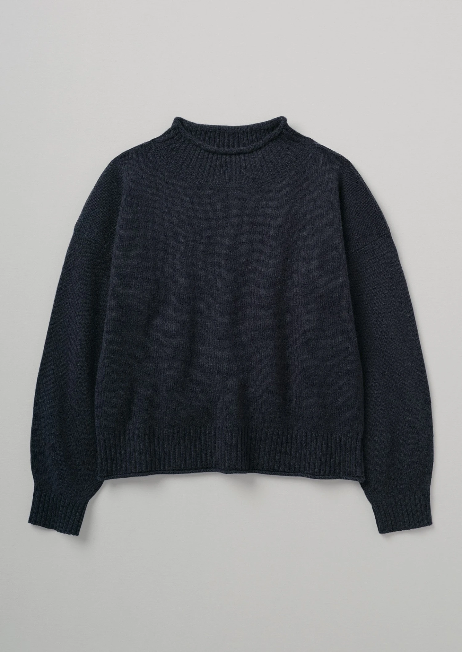 Wool Cashmere Mariner Sweater | Dark Navy 3 Wool Cashmere Mariner Sweater | Dark Navy