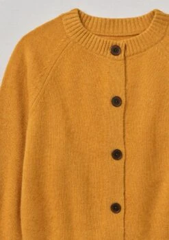 Wool Cashmere Raglan Cardigan | Ginger Melange 13 Wool Cashmere Raglan Cardigan | Ginger Melange -Falke Store WKNTW10 13