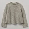 Donegal Wool Easy Sweater | Mist -Falke Store WKNTW36 mist 0
