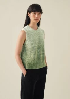Ombre Knitted Tank | Sea Foam -Falke Store WKNTW44 3