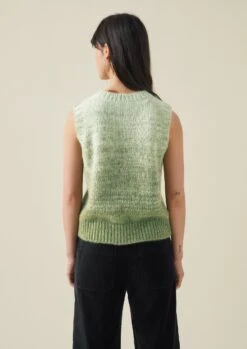 Ombre Knitted Tank | Sea Foam -Falke Store WKNTW44 4