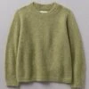 Lofty Alpaca Blend Sweater | Pea Shoot 2 Lofty Alpaca Blend Sweater | Pea Shoot -Falke Store WKNUS08 peashoot 0