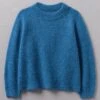 Lofty Alpaca Blend Sweater | Soft Cornflower -Falke Store WKNUS08 softcornflower 0