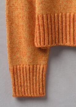 V-Neck Alpaca Blend Cardigan | Butternut Melange -Falke Store WKNUS17 10