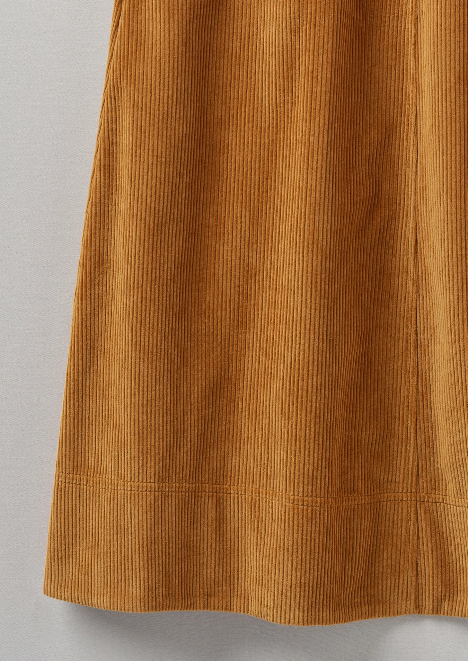 A Line Organic Cord Skirt | Toffee 7 A Line Organic Cord Skirt | Toffee - Image 5