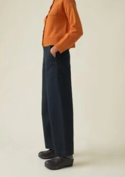 Annie Organic Denim Side Button Jeans | Black -Falke Store WTRQW06 3