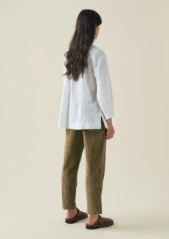 Gabi Organic Cord Pull On Trousers | Dark Pear 10 Gabi Organic Cord Pull On Trousers | Dark Pear -Falke Store WTRRW30 3