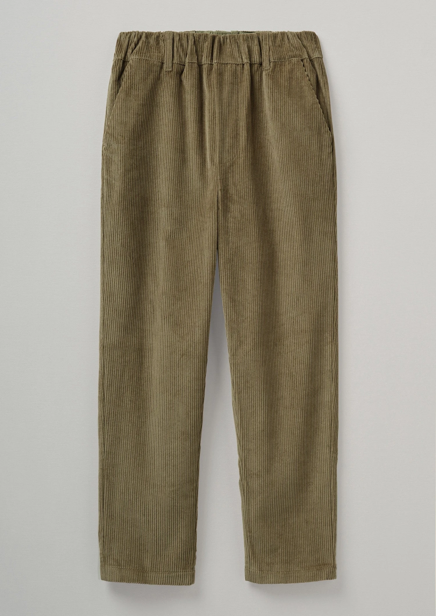 Gabi Organic Cord Pull On Trousers | Dark Pear 3 Gabi Organic Cord Pull On Trousers | Dark Pear