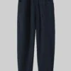 Alix Cotton Linen Trousers | Slate -Falke Store WTRTS33 slate