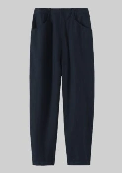 Alix Cotton Linen Trousers | Slate