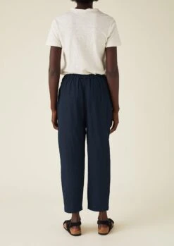 Alix Indigo Twill Trousers | Indigo -Falke Store WTRTS34 4