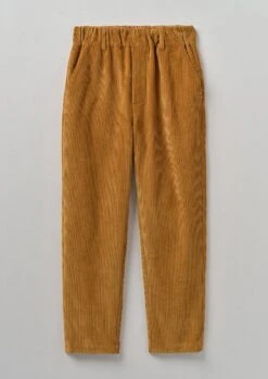Gabi Organic Cord Pull On Trousers | Toffee