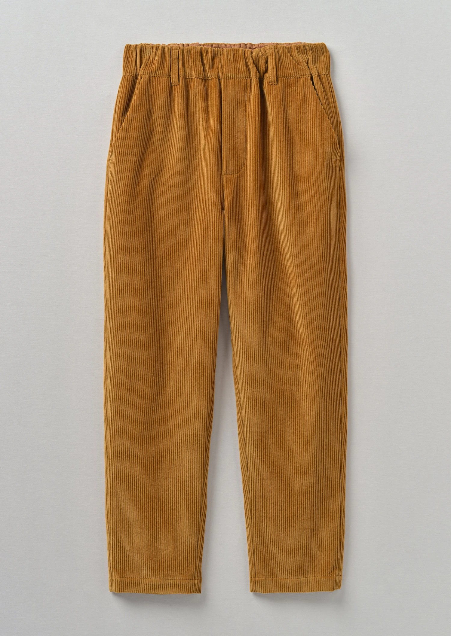 Gabi Organic Cord Pull On Trousers | Toffee 3 Gabi Organic Cord Pull On Trousers | Toffee