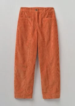 Panelled Organic Cord Trousers | Bridle