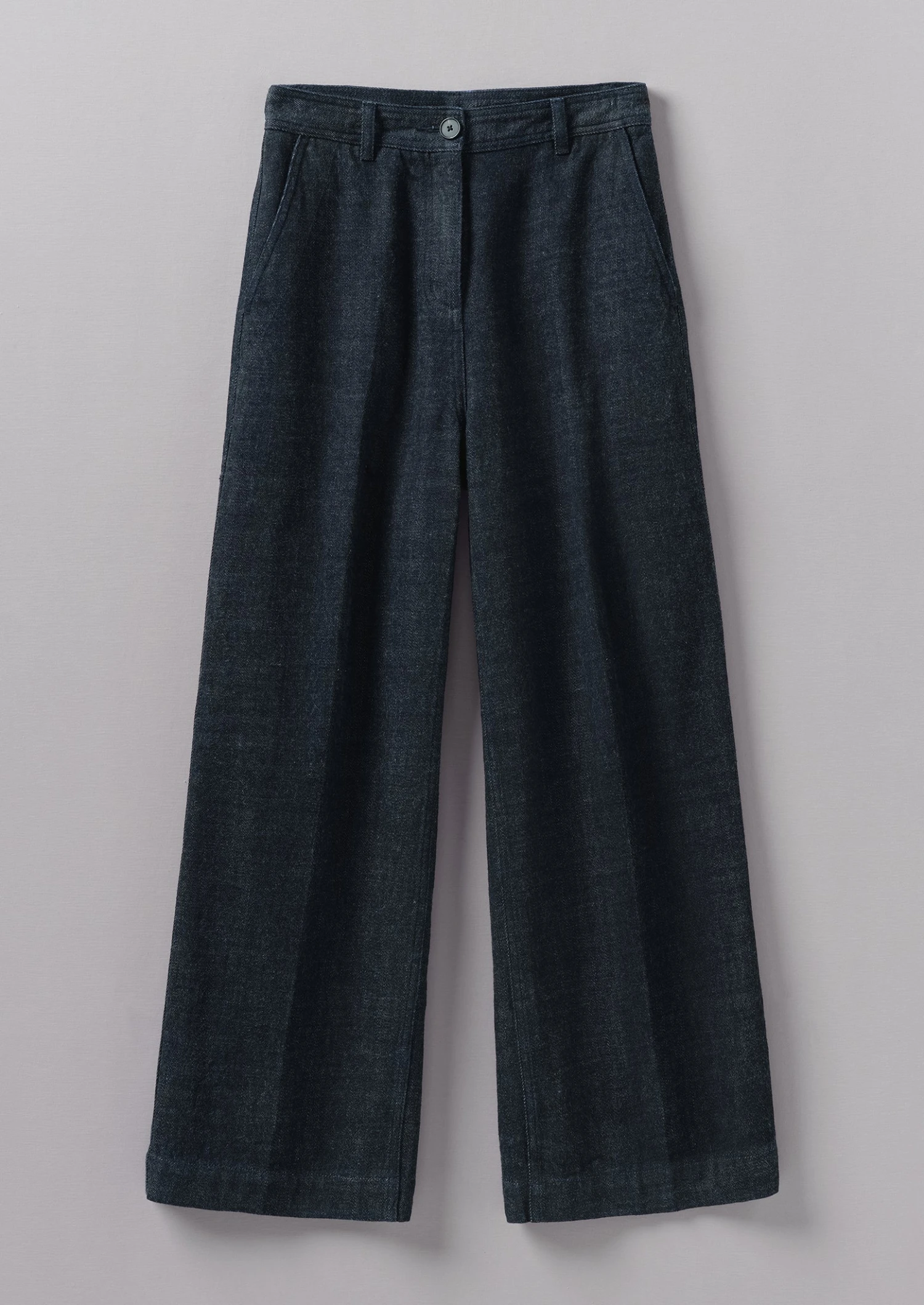 Flat Front Japanese Denim Trousers | Indigo 3 Flat Front Japanese Denim Trousers | Indigo
