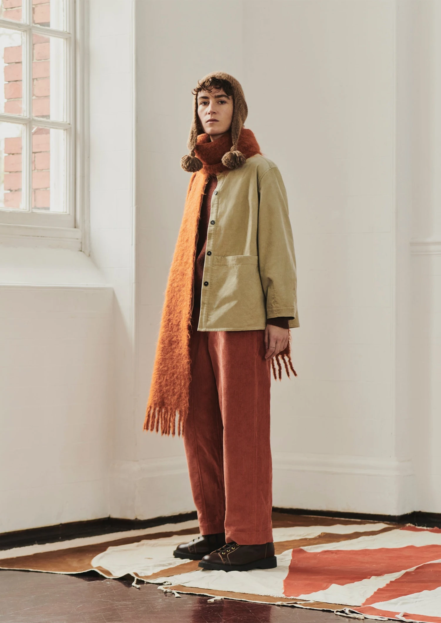 Front Pocket Soft Organic Cord Shirt | Stone 4 Front Pocket Soft Organic Cord Shirt | Stone - Image 2