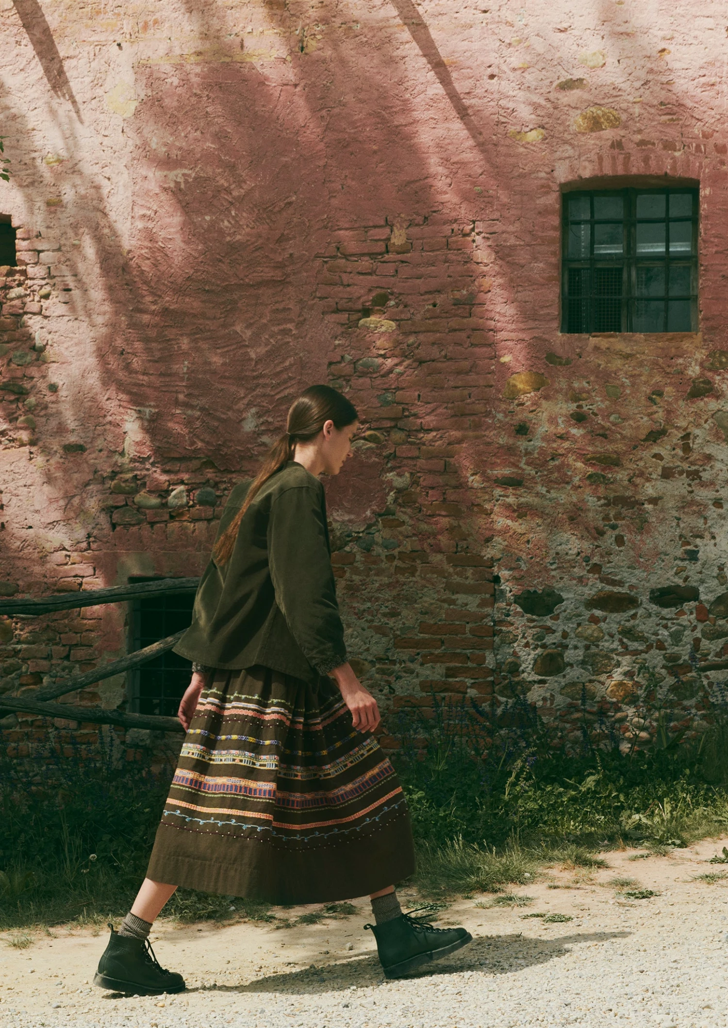 Front Pocket Soft Organic Cord Shirt | Tent Green 4 Front Pocket Soft Organic Cord Shirt | Tent Green - Image 2