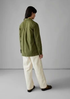 Garment Dyed Denim Shirt | Artichoke -Falke Store WWTUS23 10