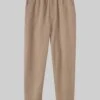 Gabi Cotton Pull On Trousers | Jute -Falke Store c4jae jute