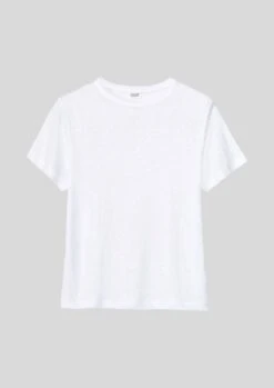 Linen Boy Tee | White