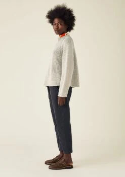 Gabi Cotton Pull On Trousers | Soft Black -Falke Store wtrqw26 3copy